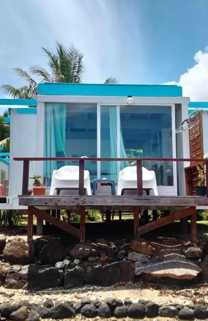 Alloggio in famiglia Bungalow Les Pieds Ds L Eau, La Maison Bleue Moorea