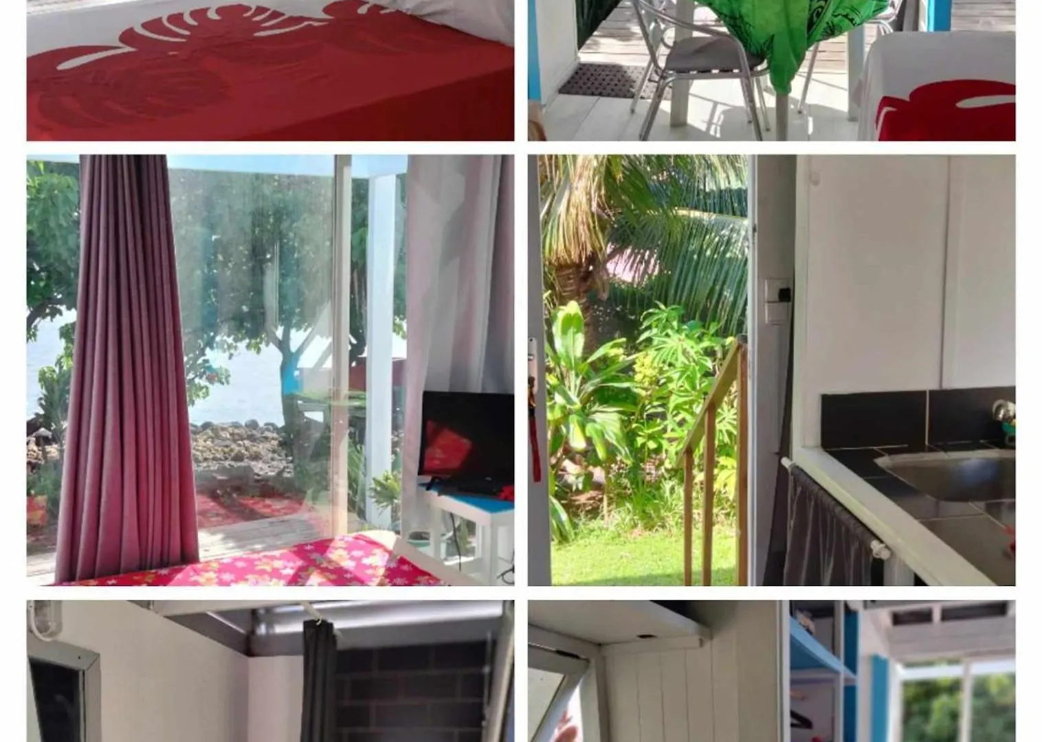Bungalow Les Pieds Ds L Eau, La Maison Bleue Moorea